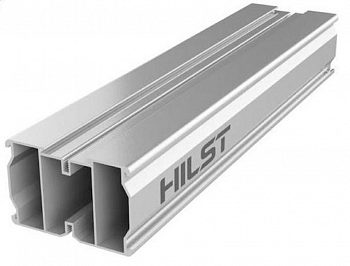  Алюминиевая лага HILST Professional размером 60x40 мм с ребрами жесткости